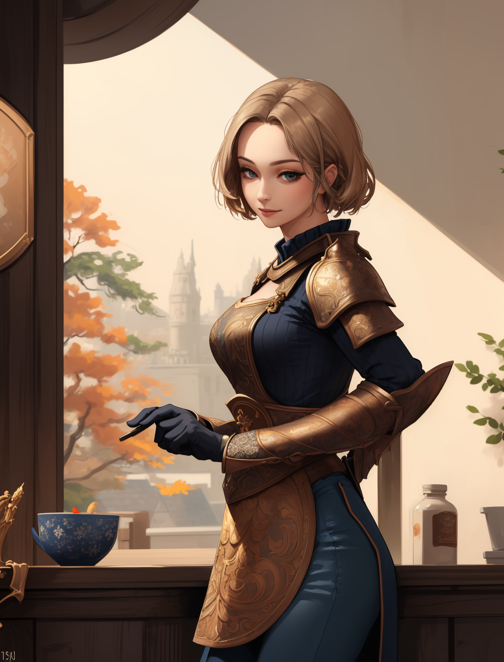 00782-ExcelsiorStinger-1622661543-portrait, solo, half shot, looking at viewer, detailed background, detailed face, (fallout theme_1.1) smile, bartender, simple p .png